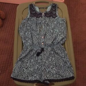 Beautiful blue one piece